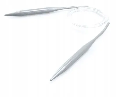 Produktbild von Opus Natura Aluminium Rundstricknadeln mit Seil 10,00 mm