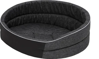 Zdjęcie produktu dla Owalne legowisko dla psa - 47 x 35 cm - zmywalne, wytrzymałe, eleganckie | Pillowprim