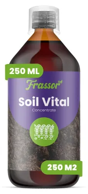 Produktbild von Soil Vital Konzentrat 250 ml – 250 m2 – Pflanzliches Bodenpflege-Konzentrat Für Gemüse, Kräuter Und Zierpflanzen – Frassor