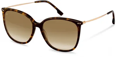 Produktbild von Rodenstock R3343 Havana, gold 58/16/145 Damen Sonnenbrillen