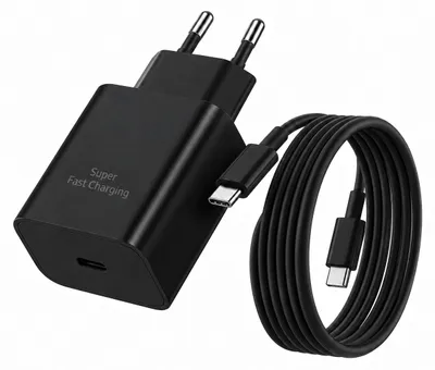 Produktbild von Ventarent 45W USB-C Ladeset für iPhone, 1 m, Schwarz, PD/PPS