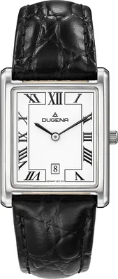 Produktbild von Dugena 4460699 Damen-Armbanduhr, Edelstahl-Gehäuse, Leder-Armband