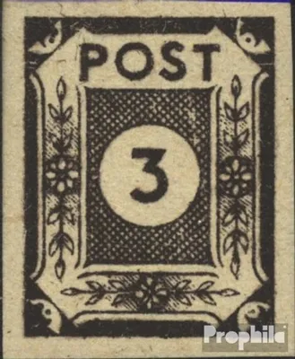 Produktbild von Briefmarken Sowjetische Zone (All.Bes.) 1945 Mi 51 gestempelt Ziffernserie