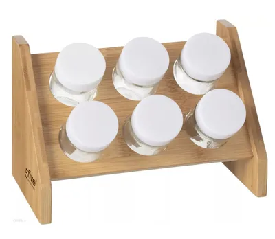 Obrázok produktu pre Bambusový Organizér Na Korenie