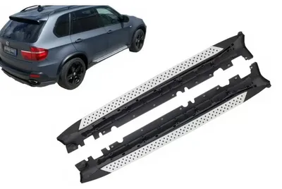 Immagine prodotto di Pedane laterali Gradini laterali Per BMW X5 E70 2007-2014.