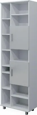 Produktbild von Badschrank Vicco Ilias Weiß Hochglanz 60 x 190 cm, Model 40135