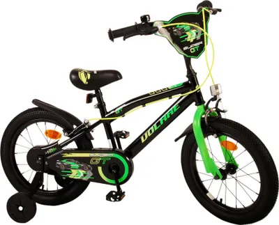 Produktbild von Volare Super GT Jungenfahrrad 16" – Grün, Zweihandbremsen