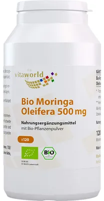 Produktbild von Moringa Oleifera 500 mg, 120 St KAP