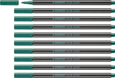 Image de STABILO Pen 68 metallic feutre vert moyen 1 pièce(s)