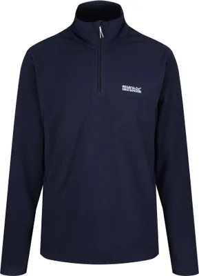 Obrázok produktu pre Pánske tričko Regatta Great Outdoors Thompson Fleece Top so zipsom na hrudi RG1390 (L) (Navy Blue)