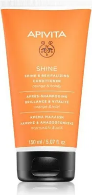 Imagen del producto de Apivita Shine, acondicionador revitalizante que aporta brillo al cabello, 150 ml