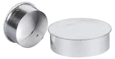 Zdjęcie produktu dla Kapsuła ścienna rury pieca Ø 150 mm aluminiowana ogniowo