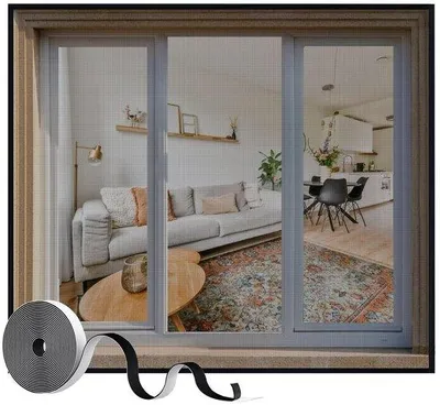 Produktbild von Schutzvorhang gegen Fliegen - Effektive Insektenschutz - 1 Stück - 50x60cm