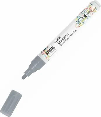Obrázok produktu pre KREUL 47021, Strieborná, Strieborná, Biela, Stredná, Guličkové zakončenie, Kolo, 2 mm