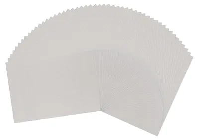Immagine prodotto di Cartoncino per rilegatura formato A3, spessore 1 mm - 50 fogli di carta creativa grigia