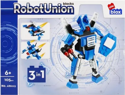 Obrázok produktu pre Stavebné bloky Robot 105 kusov ALLEBLOX