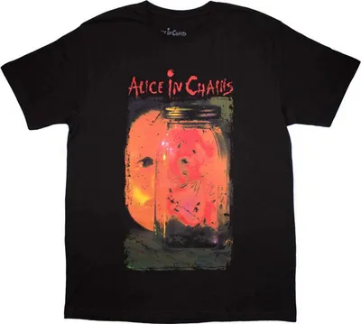 Obrázek produktu pro Alice In Chains - Tričko "Jar Of Flies" pro muže/dámy Uni RO12222 (L) (Black)