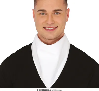 Immagine prodotto di Accessorio di Carnevale Nobile Bandana Bianca Sciarpa Elegante per Costumi Design Festoso Accessorio di Carnevale Aggiunta elegante Costume Aspetto Moderno, Colore: Rosa
