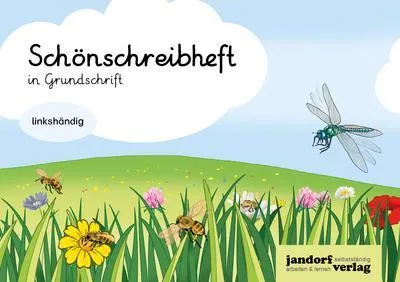 Obrázok produktu pre Schönschreibheft in GS - linkshändig - Grundschrift
