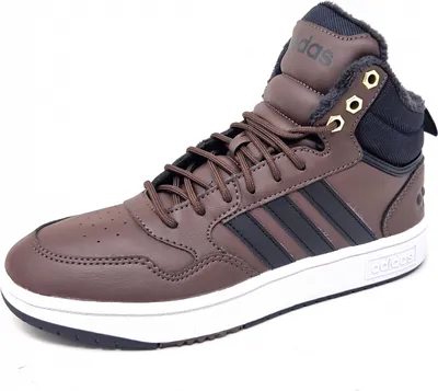 Produktbild von adidas Hoops 3.0 Mid WTR Schnürstiefel Braun