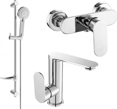 Produktbild von Mexen Milo DF40 Brausegarnitur, Chrom - 713054DF40-00