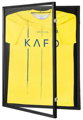 Image de Cadre de présentation de maillots VEVOR 590x790x40mm Cadre photo pour maillot de foot maillot de basket ou maillot de vélo boîte à ombre pour maillots de sport