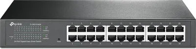 Produktbild von TP-Link TL-SG1024DE, Managed, L2, Gigabit Ethernet (10/100/1000), Vollduplex, Rack-Einbau