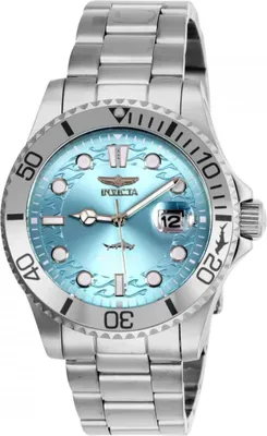 Produktbild von Invicta Pro Diver 44715 Herrenuhr - Quarzwerk - Edelstahl mit blauem Zifferblatt - 43 mm
