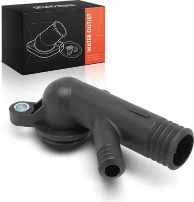 Immagine prodotto di Frankberg 1x flangia di raffreddamento uscita acqua per VW Passat Polo Golf III IV Sharan Caddy II