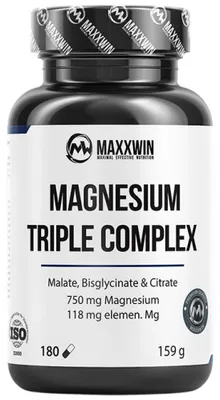 Produktbild von MAXXWIN | Magnesium Triple Complex | with Malate, Bisglycinate and Citrate