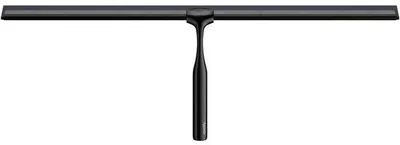 Immagine prodotto di Soffione doccia nero grande XXL da 45 cm | Solo soffione doccia senza accessori | Soffione doccia con getto d'acqua ampio