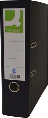 Produktbild von Ordner A4 Wolkenmarmor RC 80mm schwarz Packung mit 20 Stück