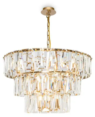 Immagine prodotto di Lampadario Contemporaneo Puntes Metallo Oro 18 Luci