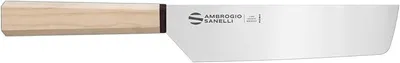 Image de Ambrogio Sanelli - Hexagon - Couteau professionnel de style japonais - Nakiri cm 18