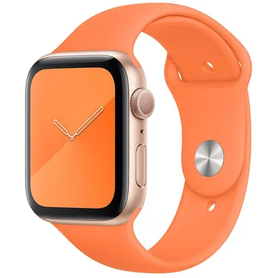 Image de Apple MXP42ZM/A, Bracelet, Montre connectée, Orange, Apple, Watch 40 mm, Fluoroélastomère