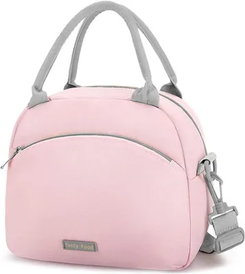 Produktbild von Isolierte Lunchbox Tasche 1 Stück, Wiederverwendbar, Auslaufsicher, Für Büro Arbeit Picknick Reisen Wandern