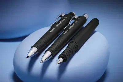Image de Stylo plume POLY PEN FABER-CASTELL noir F