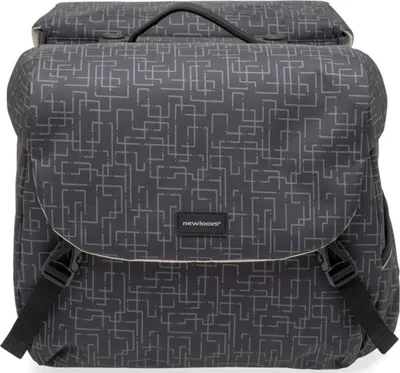 Produktbild von new looxs Doppelpacktasche Mondi Joy Double Racktime, black