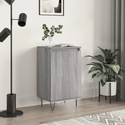 Produktbild von [Home] Sideboard Grau Sonoma 40x35x70 cm Holzwerkstoff , Neue Mode 2024 im häuslichen Leben
