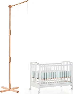 Image de Support mobile pour lit de bébé, 1,6 m, structure stable, utilisation universelle