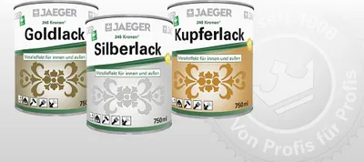 Produktbild von Jaeger 246 Gold Lack 750ml