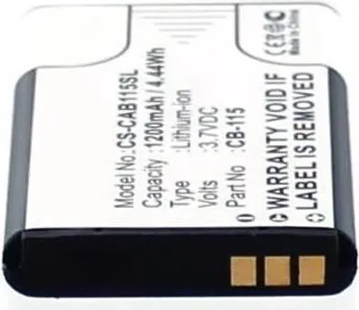 Produktbild von Akku für Caterpillar CAT CB-115 Li-Ion 3,7 Volt 1000 mAh schwarz.