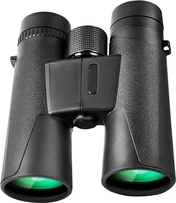 Produktbild von INF 10x42 HD Fernglas für Outdoor-Aktivitäten, Schwarz, 7-teiliges Set