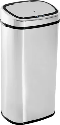 Produktbild von Mülleimer Automatik Abfalleimer Mit Sensor, Küche, Edelstahl, Silber, 68L