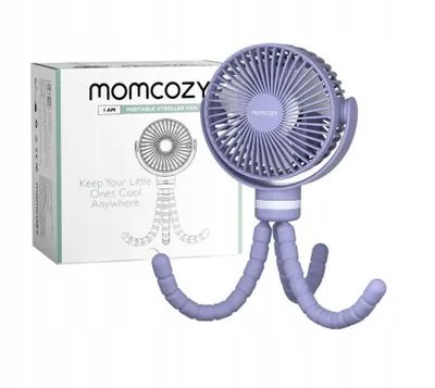 Zdjęcie produktu dla Momcozy Przenośny Wentylator Do Wózka, Czarny