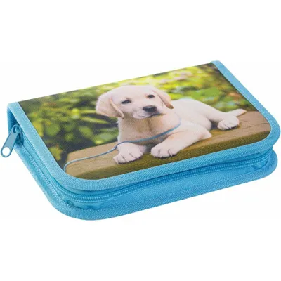 Image de EBERHARD FABER Trousse d'écolier chien 42 pièces bleu