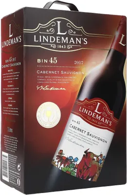 Produktbild von Lindeman's Bin 45 Cabernet Sauvignon 3,0l Bag in Box
