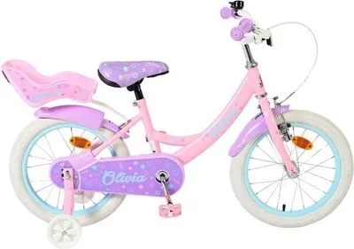 Produktbild von Volare Olivia Kinderfahrrad - Mädchen - 16 Zoll - Rosa