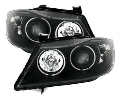 Produktbild von Eagle Eyes CCFL Angel Eyes Scheinwerfer für 3er BMW E90 + E91, Bj. 2005-9/2008