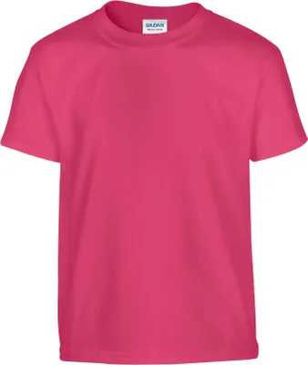 Image de Gildan - T-shirt pour enfants RW10062 (M) (Rose vif)